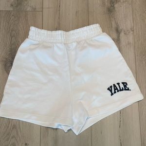 ZARA - XS WHITE YALE SHORTS